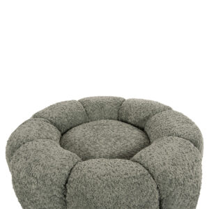 ΣΚΑΜΠΟ ΣΤΡΟΓΓΥΛΟ KRIPP HM9602.05 ΦΥΣΤΙΚΙ ΜΠΟΥΚΛΕ-ΜΑΥΡΗ ΜΕΤΑΛΛΙΚΗ ΒΑΣΗ Φ60x31Υεκ.